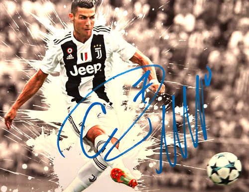 Calcio firmato cristiano - firmato,