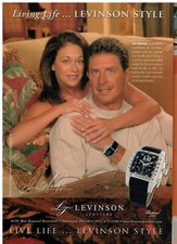 Pubblicita Vintage 2005-OROLOGI CHOPARD LEVINSON JEWELERS BY DON MARINO