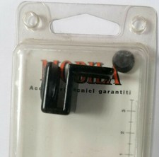 Masidef Maniglia per porta di vetro nùnero 6 mm 15x15 mm metallo morsetto nero