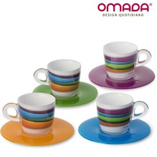 Set 4 Tazzine Caffè con
