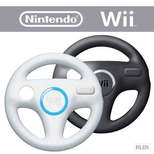 Wii wheel - wheel, (nero/bianco)