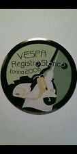 Vespa placca raduno registro