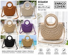 Borsa donna intrecciata estiva - donna,