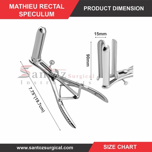 Mathieu speculum anale - speculum, rettale
