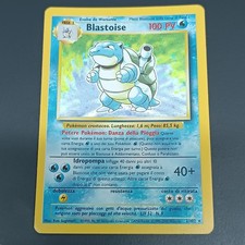 Carta Pokemon Blastoise BS 2 Set Base Rara Holo Italiano Exc/NM B153