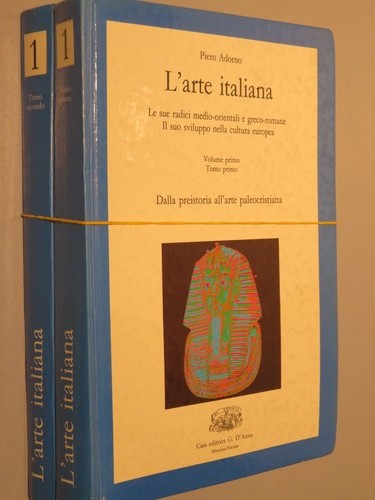 Arte italiana volume primo - italiana,