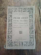 H. IBSEN, PEER GYNT, POEMA