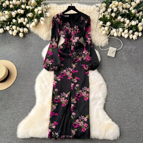 Vestito abito lungo elegante - abito,