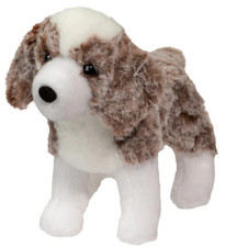 Peluche Ridley 8" rosso cane