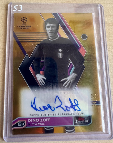 Autografo dino zoff topps - /50,
