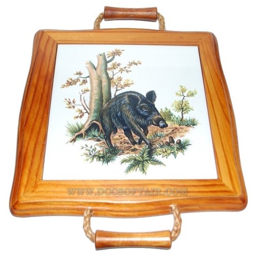 Sottopentola legno con - sottopentola,