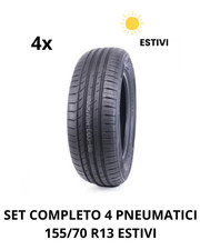 4 PNEUMATICI 155/70 R13 75T