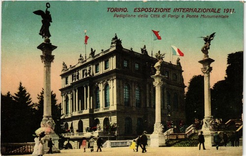 Cpa torino padiglione della - torino,