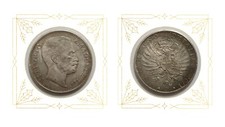 REGNO D'ITALIA - VITTORIO EMANUELE III - 5 LIRE 1901 AQUILA SABAUDA 