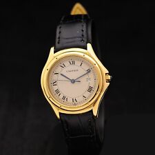Cartier Cougar 18 kt gold ref 887904 serviced