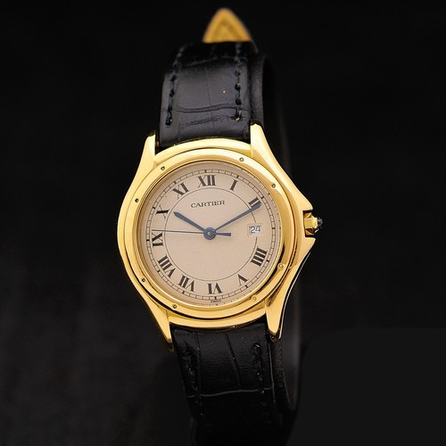 Cartier cougar gold ref - 18,