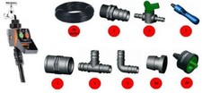 KIT IRRIGAZIONE GOCCIA PROGRAMMATORE PRATICO CLABER IMPIANTO 20 VASI IRRIGATORE
