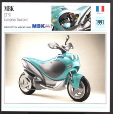 Scheda fotografica MBK ET 50cc