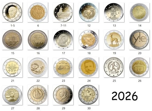 Euro 2026 commemorativi - euro,