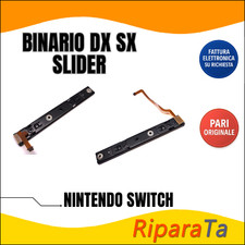 BINARIO DESTRO SINISTRO SLIDER per NINTENDO SWITCH CAVO FLEX PARI ORIGINALE