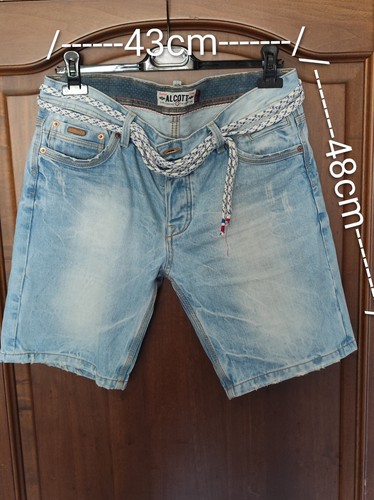 Pantaloncini jeans corti - pantaloncini, in