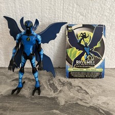 Ben 10 Ten BIG CHILL BLUE Gelone Blu Action Figure Card Bandai cm. 10