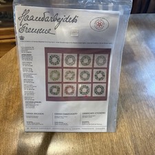 NUOVO Haandarbejdets Fremme danese "EDERA CON FRUTTA" CENTRINO kit punto croce