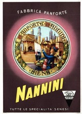 SIENA - Fabbrica Panforte "NANNINI" - Pubblicitaria, Advertising - NV - PU187