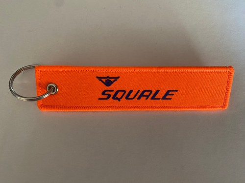 Squale portachiavi tessuto - in,