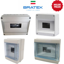 Centralino Quadro Elettrico da parete 4-8-12 moduli da interno esterno IP40 IP65