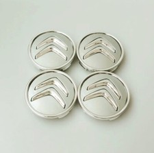 4 tappi coprimozzo per citroen c1 c3 c4 c5 c6 ds3 60mm fregi cerchi in lega