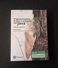Libro di testo - Programmazione di base e avanzata con Java - Walter Savitch