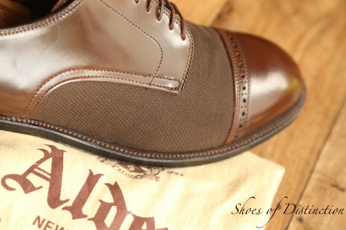 Scarpe derby brogue alden - scarpe,