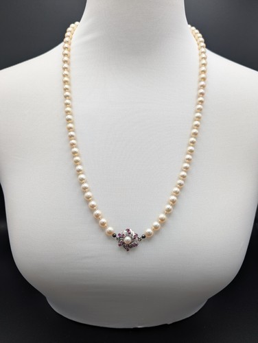 Collana perle vere - collana,