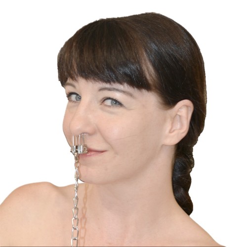 Pinza nasale bdsm - nasale, con