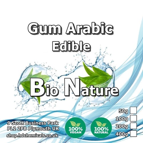 Gomma commestibile araba - , in