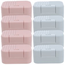 8 Pcs Porta Sapone Da Viaggio Portasapone Vasca Contenitore