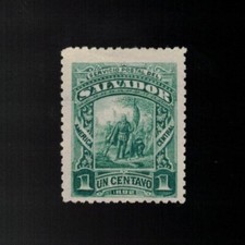 El Salvador, Scott 60, Sbarco