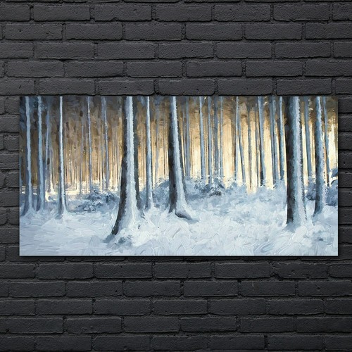 Gemälde abstrakte winter - gemälde,