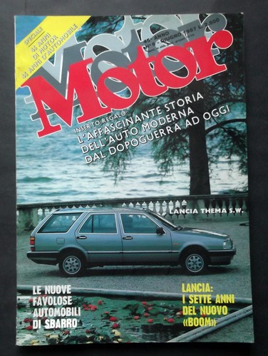 Motor 1987 lancia thema - 6-1987,