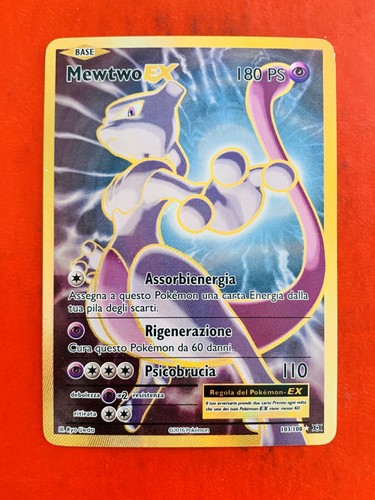 Lotto carte pokemon mewtwo - pokemon, ex