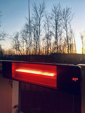 Stufa lampada radiatore riscaldante a infrarossi