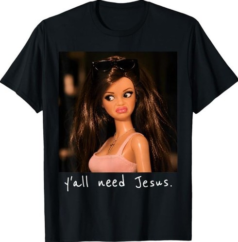Maglietta all need jesus - maglietta,