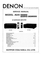 Manuale Di Servizio Per Denon