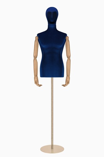 Busto uomo sartoriale velluto