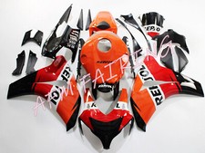 Kit carene carrozzeria stampo iniezione ABS nero arancione Repsol per CBR1000RR 08-11