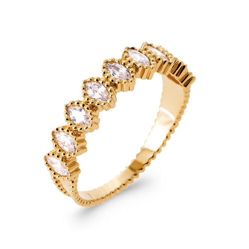 Anello con pietre cristallo - pietre, di