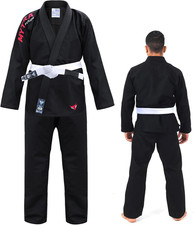 BJJ Gi per Adulti — Kimono Jiu Jitsu Leggero Da 380 GSM per Uomo E Donna | Cucit