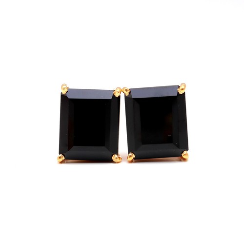 Orecchini perno ottagonale - a,