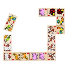 goki 56961 Animal Domino Game